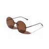 Frameless Metal Luxury Large Frame Men Women Sunglasses Round And Glasses UV4004190733