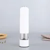 Electric Pepper Mills ABS из нержавеющей стали соли мельницы Мюллера специя соус соус соус перец измельчителя без батарей кухонные инструменты FY4656 XU