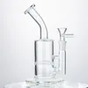 Gros Beecomb Perc Narguilés Bent Type Style Bongs Pipe À Eau Avec Bol En Verre Dab Rigs Plate-Forme Pétrolière Narguilé Fumer Tuyaux 14.5mm Joint Femelle LXMD21401