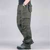 New SWAT Combat Military Tactical Pants Men Large Multi Pocket Army Cargo Pants Casual Cotton Outdoor Breathable Trousers Men H1223