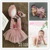 0-1Month Newborn Clothing Sets Photography Props Baby Hat Headband Lace Romper Bodysuits Outfit Baby Girl Dress Costume 1407 Y2