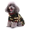 Dog Apparel Pet Snowman Black White Cow Point And Camouflage Pajamas Jumpsuits Rompers Soft Puppy Christmas Clothes Costumes