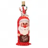 Creative Santa Claus Snowman Deer Wine Set Cartoon Christmas Bottle Sets Bottles Bag