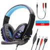 LED 라이트 게임 이어 헤드셋 게이머 Casque 깊은베이스 게임 헤드폰 이어폰 컴퓨터 PC XBox Audifonos 게이머 폰