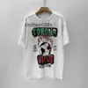 Projektant T koszule męskie swetry galeria Hip Hop High Street Brand GD Casual Loose Print Okoła szyja T-shirt Men 79a 0bhv