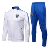 Boca Juniors 21 22 Tracksuit Jackets 2021 2022 Tevez de Rossi Maradona 조깅 축구 훈련 슈트 Surveetement 샹들리콘 축구 키트