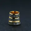 Stainless Steel Christian Jesus Ring band Gold Tail Finger Rings for Women Men Fashion Jewelry hip hop