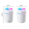 Car Air Freshener Colorful Humidifier Atmosphere Light USB Sprayer Office Cleaning Desk Atomizer Q6A5