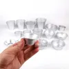 10 teile/los Verschiedene Tassen Design Aluminiumlegierung Kuchen Tasse Formen Käse Cupcake Pan Gelee Torte Form Puddingform für Ofen Backformen 210721