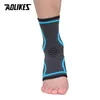 Ankle Support AOLIKES 1PCS Sports Compression Pad Women Gym Fitness Nylon Elastic Foot Straps Protector Football Brace