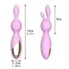 Nxy Sex Eggs Nieuwe Ontwerp G-spot Rabbit Vibrator Met Bunny Oren Voor Clitoris Stimulatie Kleine Toy Vrouwen 1215