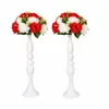 Ermakova Candle Holders Bröllop Vase Party Flower Rack Center Ornament Candlestick Column Restaurant El Decoration 210722