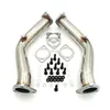 Manifold Parçaları Niss @ N 03-06 350Z Z33 / G35 V35 VQ35DE için Egzoz Decat Downpipe