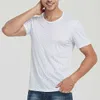 Hommes solide maille voir à travers résille t-shirt extensible t-shirt Transparent Sexy à manches courtes 4XL O cou 5 couleurs MYDBSH 210726