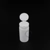 80 g parfum fles plastic poederfles voor vrouwen witte PE poedercontainers 50 stks/lot