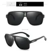 DUBERY 2020 haute couture hommes lunettes de soleil polarisées PC cadre TAC miroir coloré UV400 lunettes d'extérieur D4