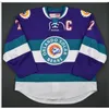 Custom 009 Jeugd Vrouwen Vintage ECHL Orlando Solar Bears 27 Eric Faille 29 David Bell 3 Carl Nielsen Vintage Hockey Jersey Size S-5XL