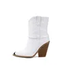 Зимние ботильоны зимы женские высокое качество странный стиль пятки короткие моды супер обувь дамы падения размером 3-12 210517