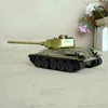 レトロな戦車の子供たちのおもちゃ家の装飾メタルモデルポイングラフィープロップリビングルームの装飾アイアンクラフト211105