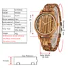 Wristwatches Exquisite Handmade Drewniane Zegarek Praktyczne Ultra-Lekkie Naturalne Wood Wood Zegarki Prestiżowy Zegar Relogios Masculino