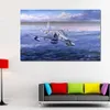 Cool Airplane Canvas Painting HD Stampato Home Decor Wall Artworks for Living Room Pictures Decoration