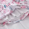 Toddler Girl Smocked Floral Dress infantile Smocked Frocks Enfants Espagnol Boutique Robe Bébé Fille Espagne Robe Smockée À La Main Q0716