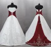 corset de robe de mariée gothique blanche