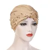 Kobiety na głowę muzułmanin 2022 Eloty islamski szalik czapki moda miękka czapka/czaszki czaszki oliv22