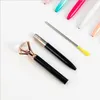 Creative cristal vidro kawaii caneta de esferográfica grande gem bola canetas com grande diamante 36 cores moda escolar material de escritório