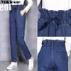 Dżinsy modne kobiety z wysoką talią Ripped dżinsy dla kobiet Cowboys Jeans Woman Spodnie Capris damskie Jean Mujer Plus Rozmiar 210519