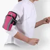 Bolsas de almacenamiento Correr Hombres Mujeres Brazo para teléfono Dinero Teclas Paquete de deportes al aire libre Bolsa con orificio para auriculares Banda de estilo simple