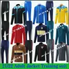 2021 2022 나폴리 플라멩코 위험 로날도 축구 트레이닝 복 재킷 camiseta de futbol 보카 아메리카 상파울루 지퍼 조깅 축구 tracksuit