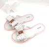 2021 Summer Fashion Women Sweet Bow Women Slifors Shoe Shop Flip Flip Flip Slipper