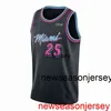 Tani niestandardowy Kendrick Nunn #25 Męski Patch Swingman Jersey zszyty męskie koszulki do koszykówki XS-6xl