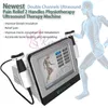 Draagbare Ultrawave Therapy Ultrasound Machine met 2 Handstukken Fysieke traktatie voor lichaam Pijnverlichting