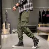 Pantalones cargo de talla grande con múltiples bolsillos para hombre, ropa de calle, pantalones holgados para correr, pantalones Harem hasta el tobillo, 6XL, 7XL, 8XL, 210406