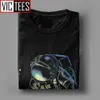 Space Ethereum T-shirt pour hommes Stars Galaxy Sci Spacesuit Spaceman Astronaut T-shirt 100 pour cent coton surdimensionné 210409