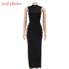 Sexig Club Party Dresses Ärmlös Bandage för Kvinnor Backless Tank Dress Skinny Fashion Summer