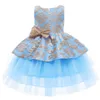 Sommer Säugling Baby Mädchen Kleid Spitze Stickerei Taufe Kleider für Mädchen 0-5 Jahre Geburtstag Party Hochzeit Baby Kleidung q0716