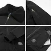 Men Jacket Brand Winter Thicken Fleece Warm Casual Coat Lamb Wool Fashion Military Windbreaker s 's 211217