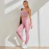 Sexy Femmes Leggings Bubble Butt Push Up Fitness Slim Taille Haute Leggins Mujer Sans Couture 210925