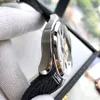 Relógios rosa ouro esportes homens mens gaus relógio de luxo relógios automáticos movimento mecânico mestre 150m borracha montre de luxe relógios de pulso