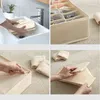 luluhut washable underwear storage box foldable 7 16 24 grids bras socks drawer organizer Multi-function home storage organizer 211112