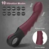 NXYVibrator Leistungsstarker Vibrator für Frauen, Klitoris-Stimulator, weiches Silikon, realistischer G-Punkt-Dildo, weiblich, vibrierendes Sexspielzeug für Erwachsene, 18 1123
