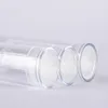 wholesale Empty 5ml 10ml 15ml Airless Pump Bottles Lotion Clear Plastic Vacuum Bottle for Cosmetics Packaging tube