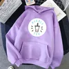 Bubble Tea Bluzy Zimowe Ubrania Kobiety Drukuj Unisex Mężczyźni Cute Z Długim Rękawem Koreański Bluzy Vintage Casual Streetwear Boże Narodzenie Y1118