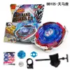 40 أنماط كوكبة Beyblade Burst Battle Fusion 4D Beys Blade Top Spinner Toys Beyblades سبيكة معدنية مع قاذفات الدوران لعبة الغزل للأطفال