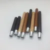 Cool Natural Wood Dugout Pipe Dry Herb Tabak Smoking Handpipe Handvat Preroll Sigarettenfilter Houder Tips Tube One Hitter Catcher Dugouts Box Accessoires DHL DHL