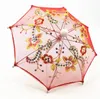 Mini Small Umbrella Children Dancing Props Craft Lace Embroidery Umbrella Stage Performance Party Favor Gifts SN6274