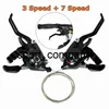 Novo 2 PCS Profissional 3x7 Speed ​​EF51-7 Bicicleta Shifters Ciclismo MTB Mountain Road Road Bike Freio Gear Shifters Alavanca Transmissão